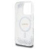 Guess GUHMP16LRGRGES iPhone 16 Pro 6.3  srebrny/silver hardcase Resin Gradient Glitter MagSafe